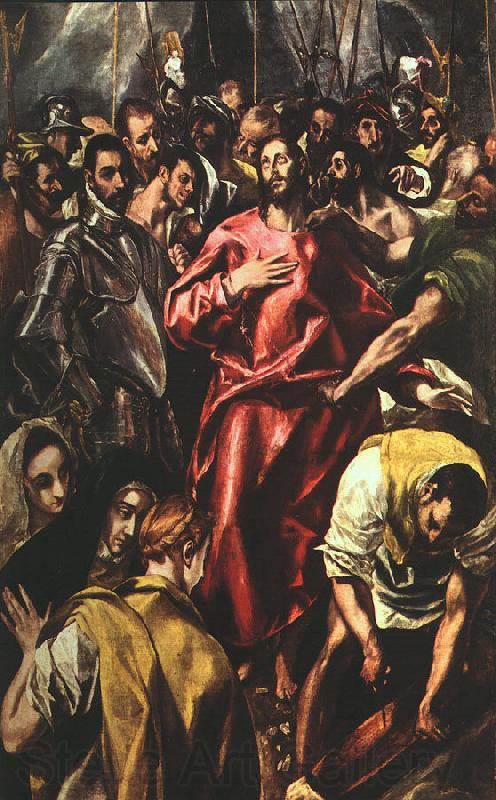 El Greco The Disrobing of Christ Spain oil painting art